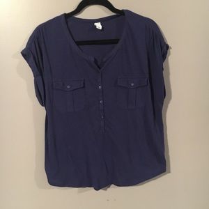 Old Navy Indigo Blue shirt